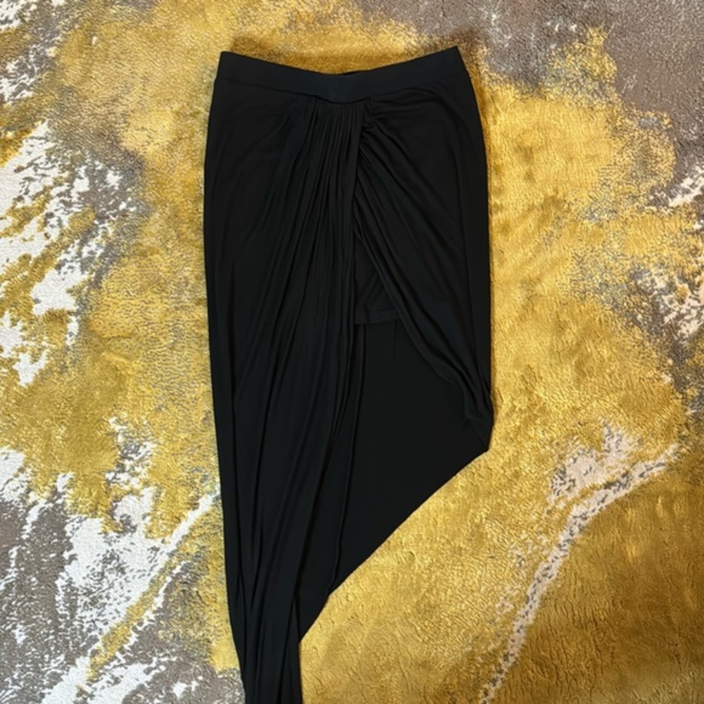 Black Asymmetrical Shirt | Hommage